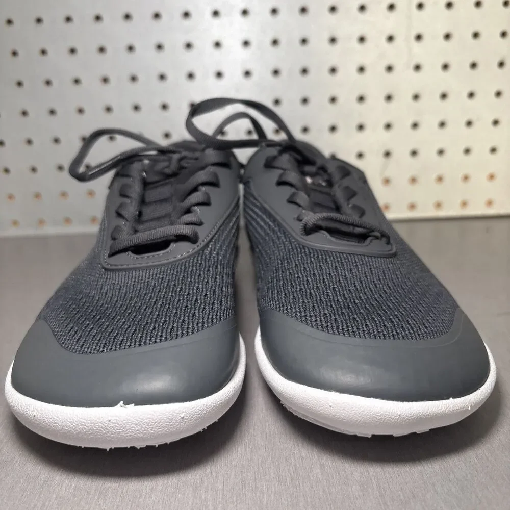 Hike Footwear HF Stride Series Shoes Womens Sz 7.5 Gray Grey White Sneakers